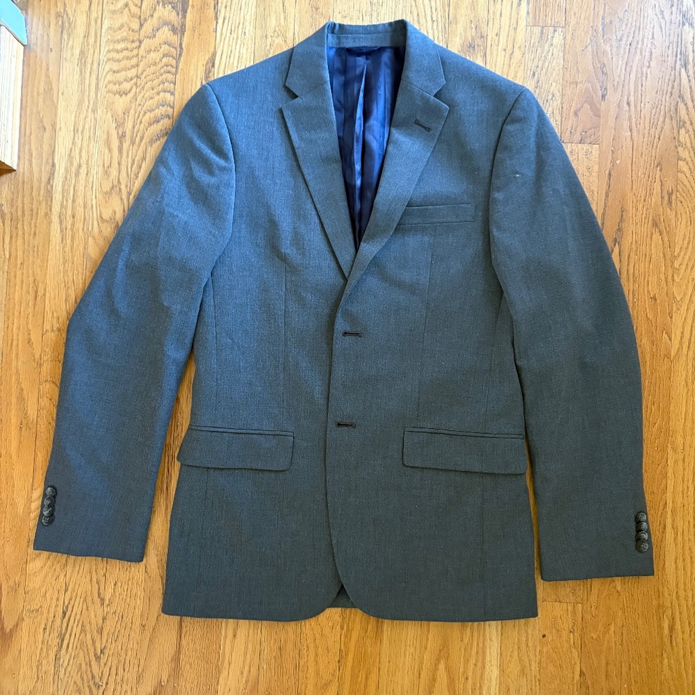 Men’s Suit Jacket/Blazer - Grey- Ben Sherman- 36R